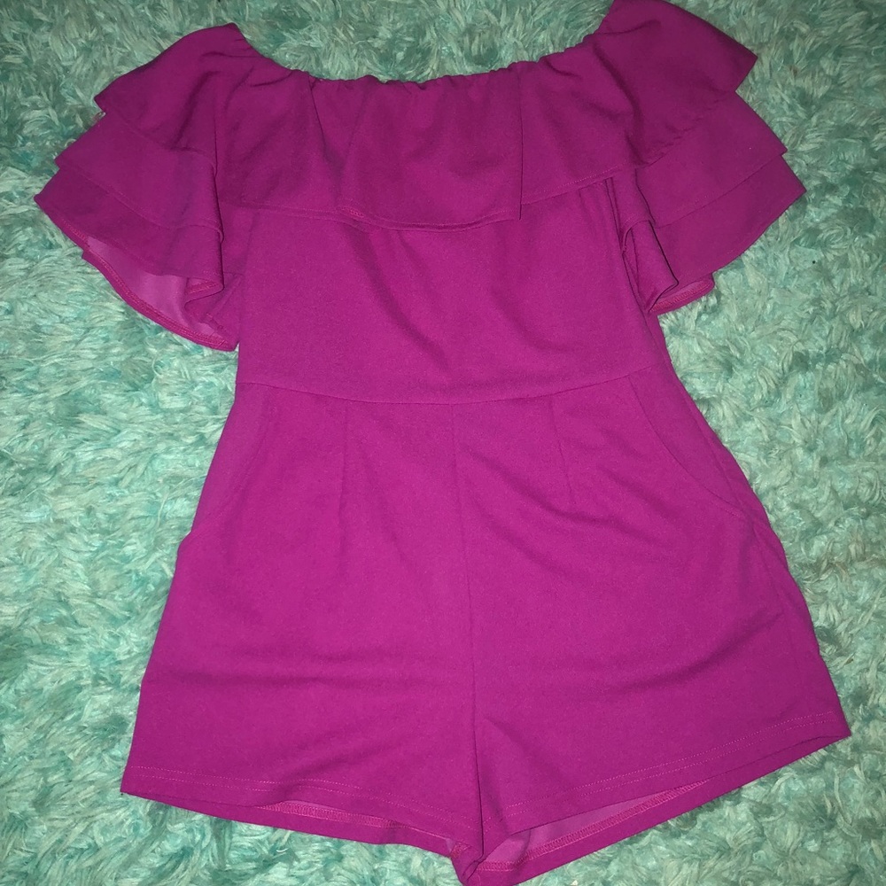 Pink romper